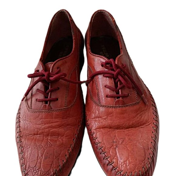 Vintage Leather Shoes "Turbo Club" Size 9 Tropical Footwear Huaraches - Picture 10 of 10